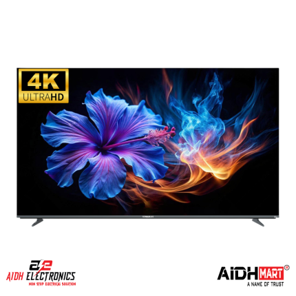 Sony Plus 75 Inch 4K Frameless Metal Body Google Voice Control Android TV