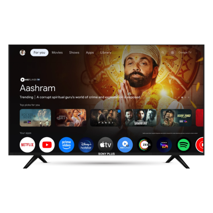 43 Inch Frameless Voice Control 4K QLED Google TV